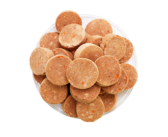 Freeze dried staple food